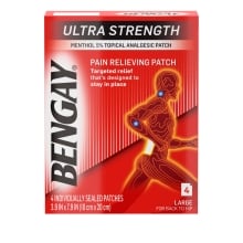 Bengay ultra strength patch